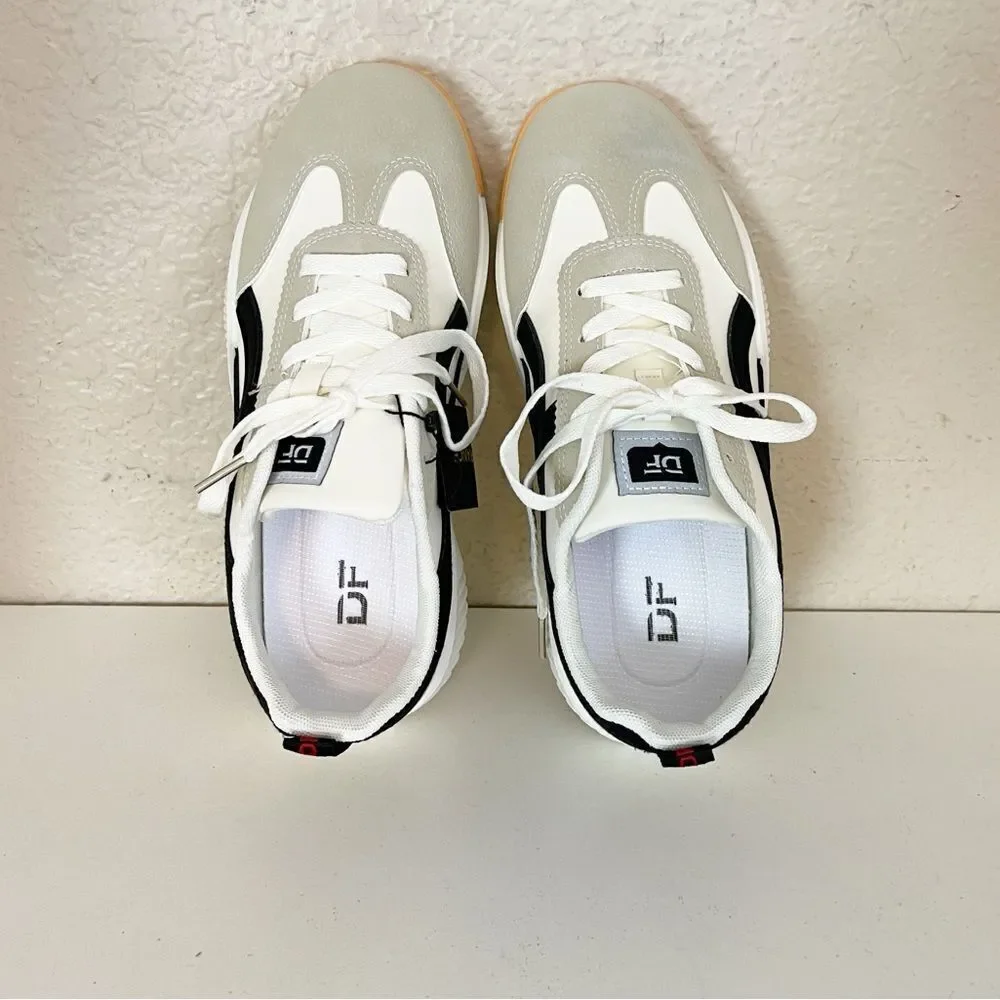 De Florance DF classic Sneakers in black/beige - M8.5/W9.5